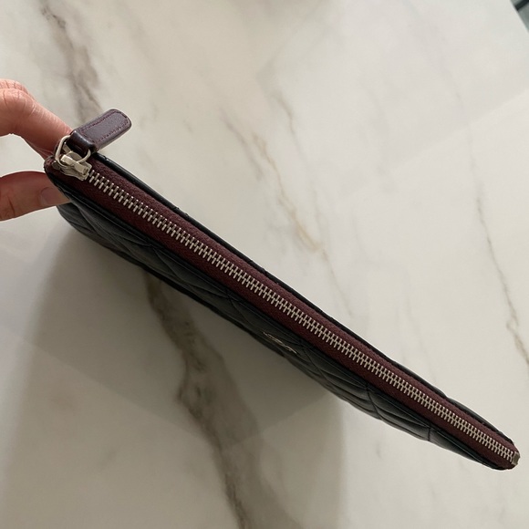 Chanel Medium Quilted Lamb Leather Clutch - Picture 2 of 8